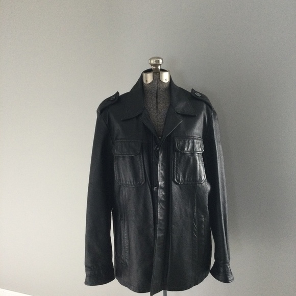 Diesel Leather Car coat. - Picture 1 of 4